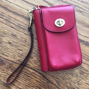 COACH wristlet
